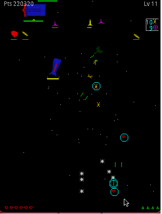 Minispacewar Level 11 Post Explosion